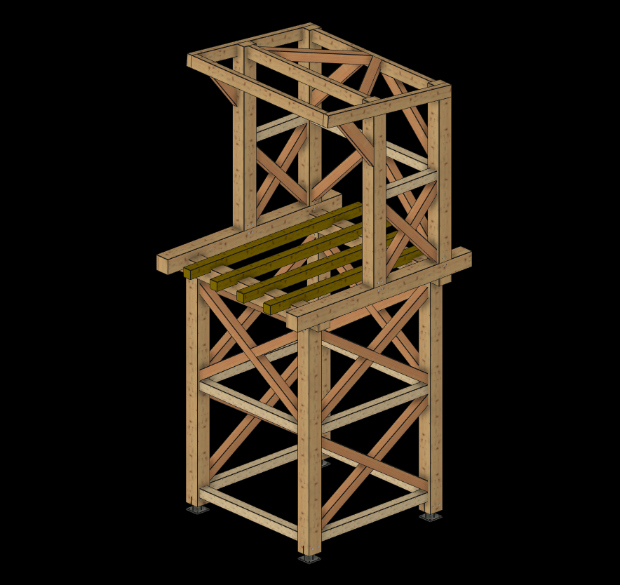 Vérification structurelle structure bois et métal.