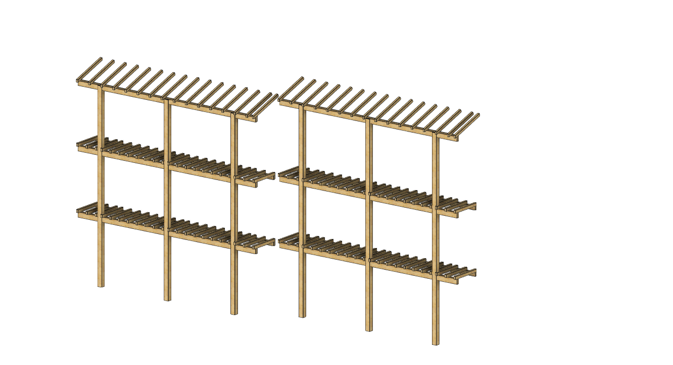 Etude de charpente et balcon et etude assemblage bois. Dimensionnements en nouvelle aquitaine