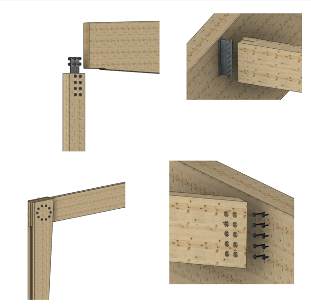 Quand le bois rencontre l’acier : hybrides performants pour des structures innovantes