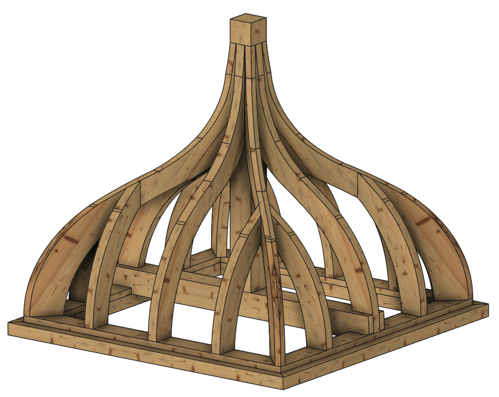 charpente cintrée bois charpente traditionnelle bet structure Bet bois 64