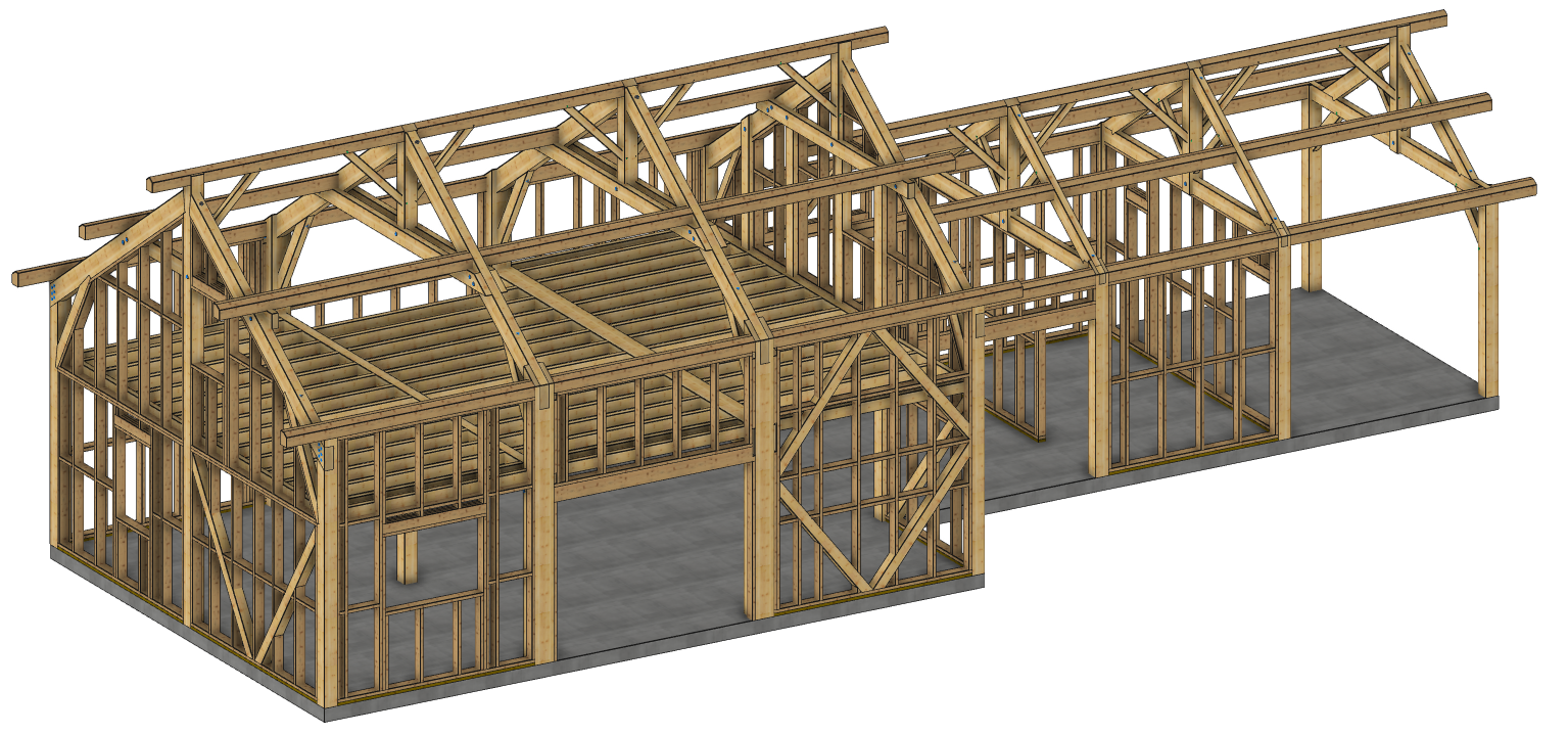 maison bois dans le gers 32 aquitaine